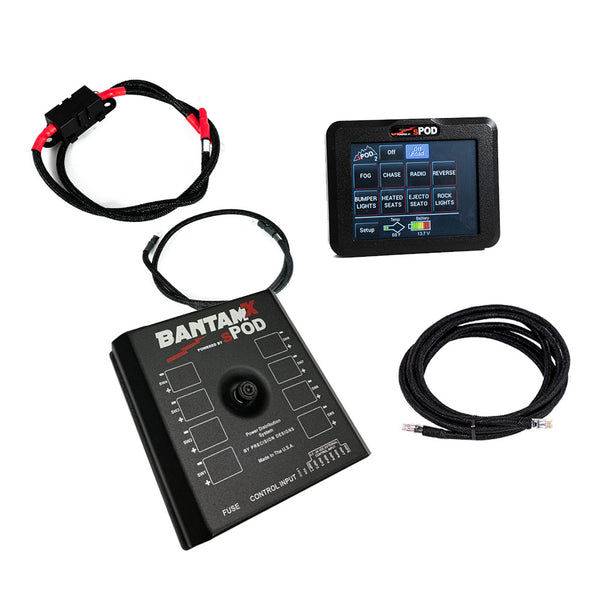 sPOD BantamX Touchscreen - Universal with 84" battery cable