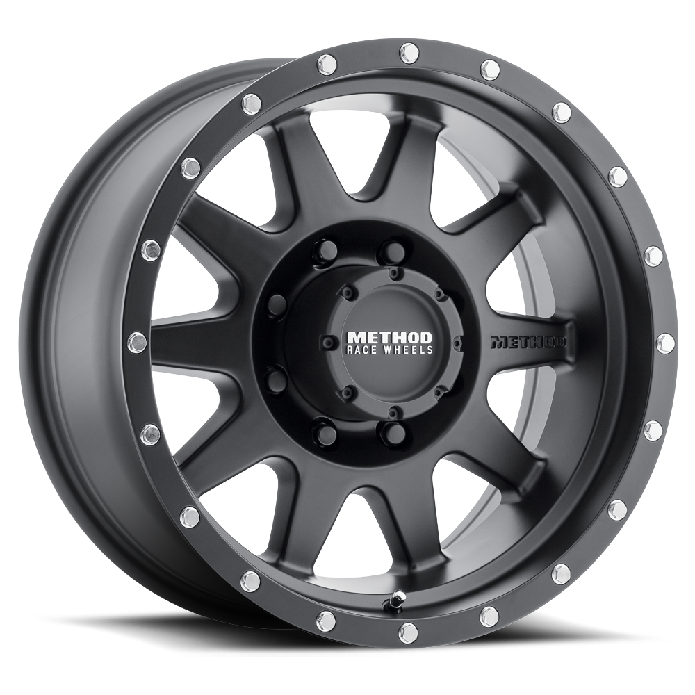 301 | Matte Black | 17x7.5 8x165.1 +20 – Innovative 4x4